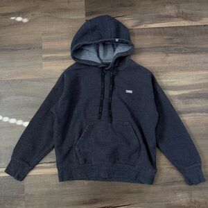 Figs Womens' Off-Shift Grey Hoodie Sweatshirt Size Small